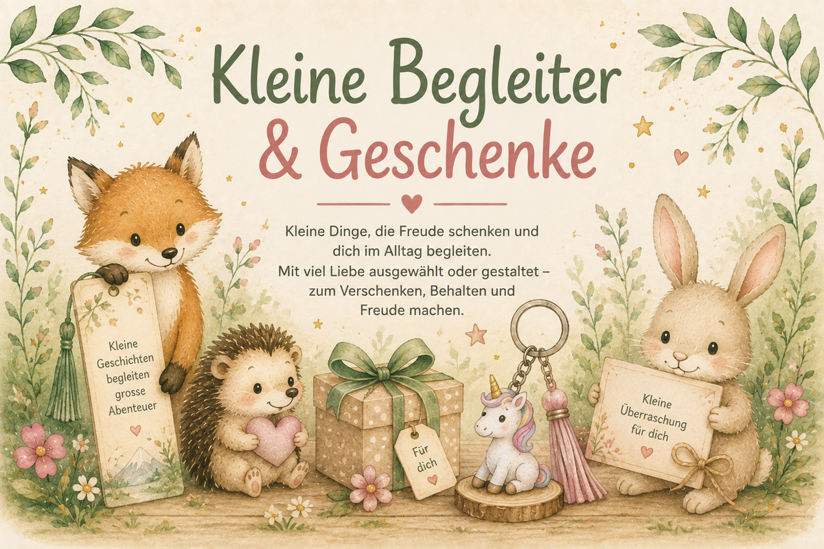 kleine Begleiter und Geschenke