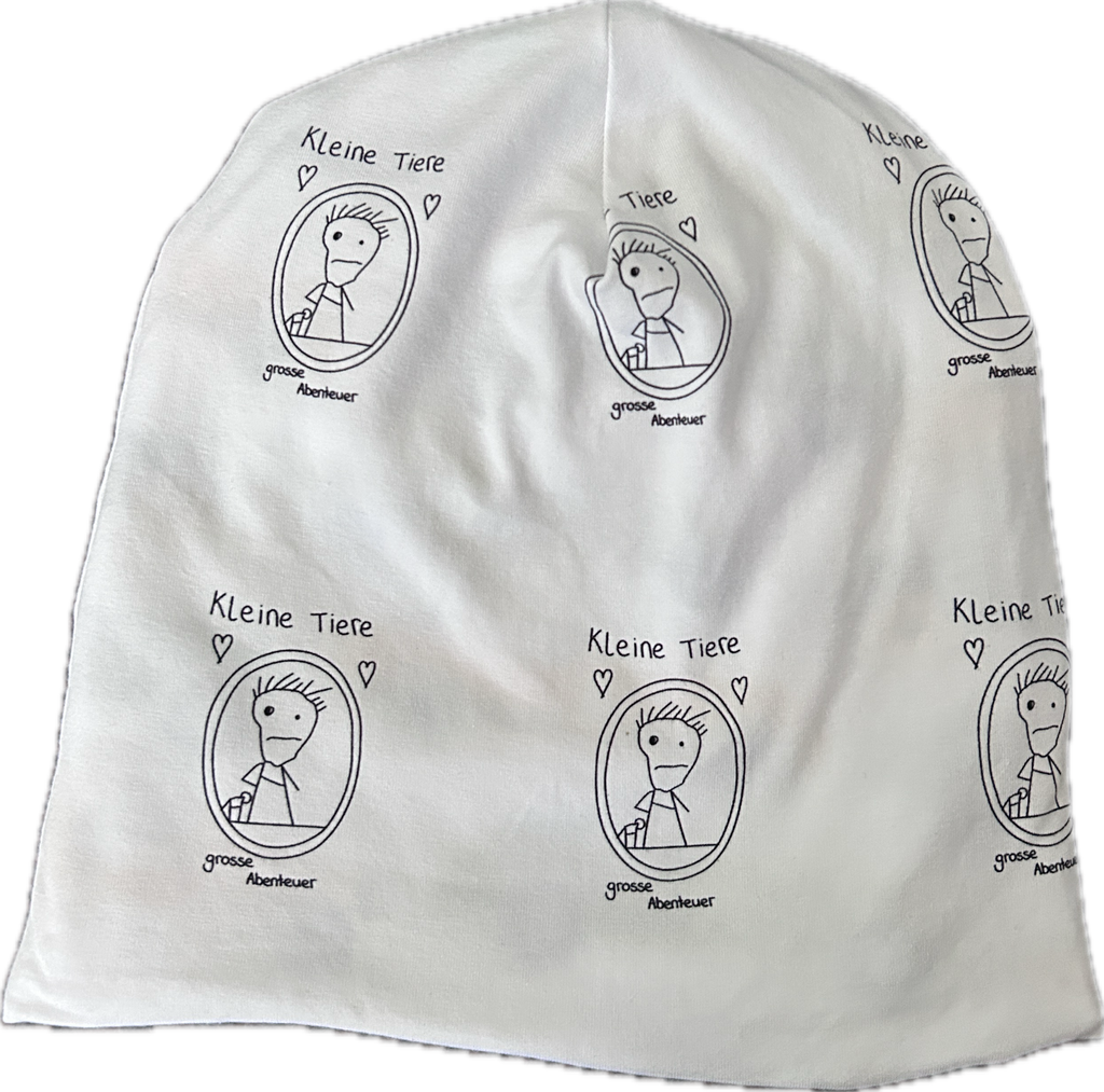 Erwachsenen-Beanie aus Jersey – Handgemacht in der Schweiz
