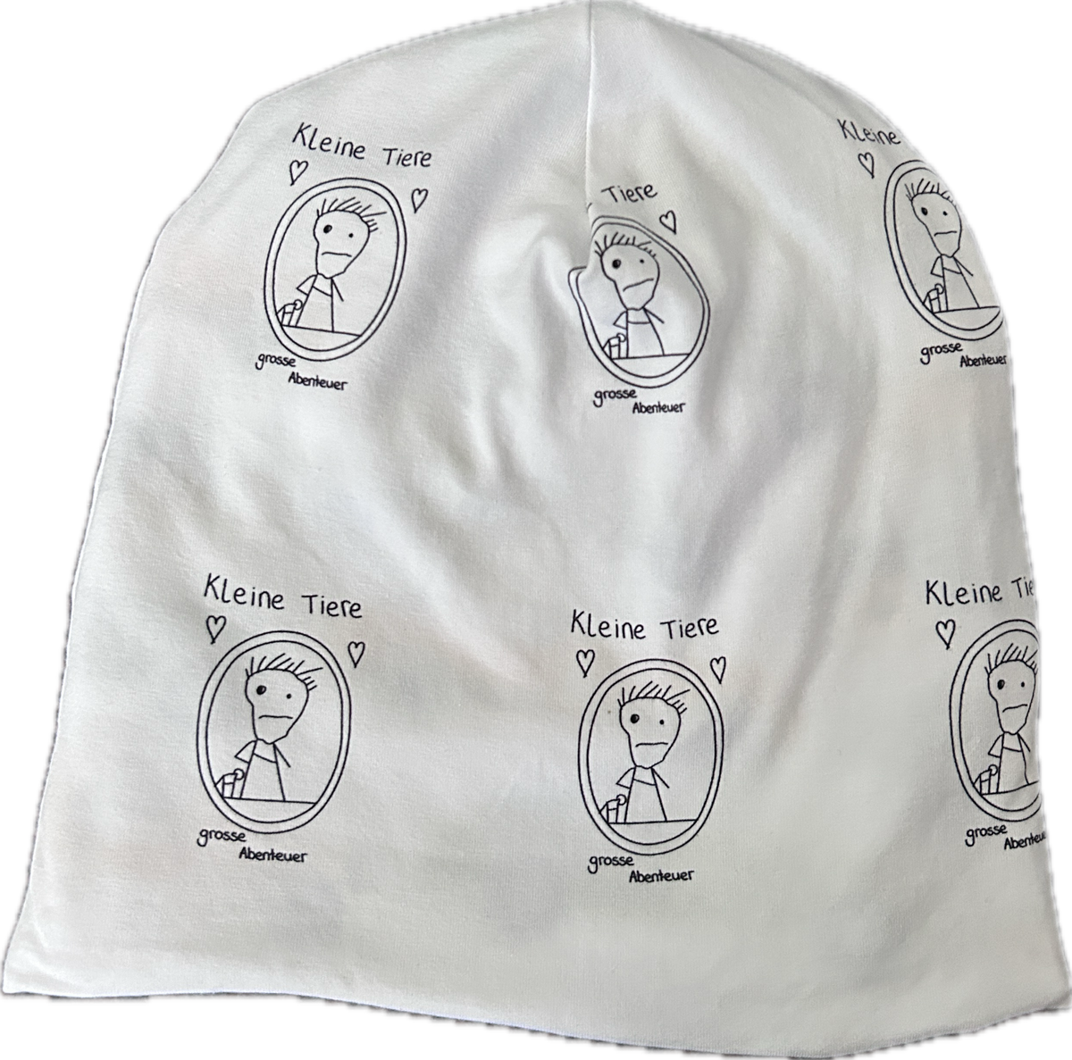 Erwachsenen-Beanie aus Jersey – Handgemacht in der Schweiz