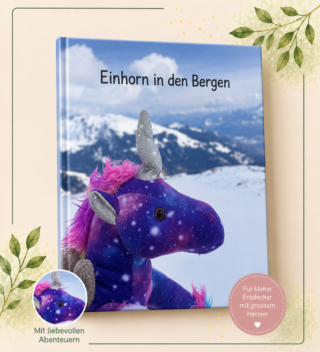 Kinderbuch - Einhorn in den Bergen