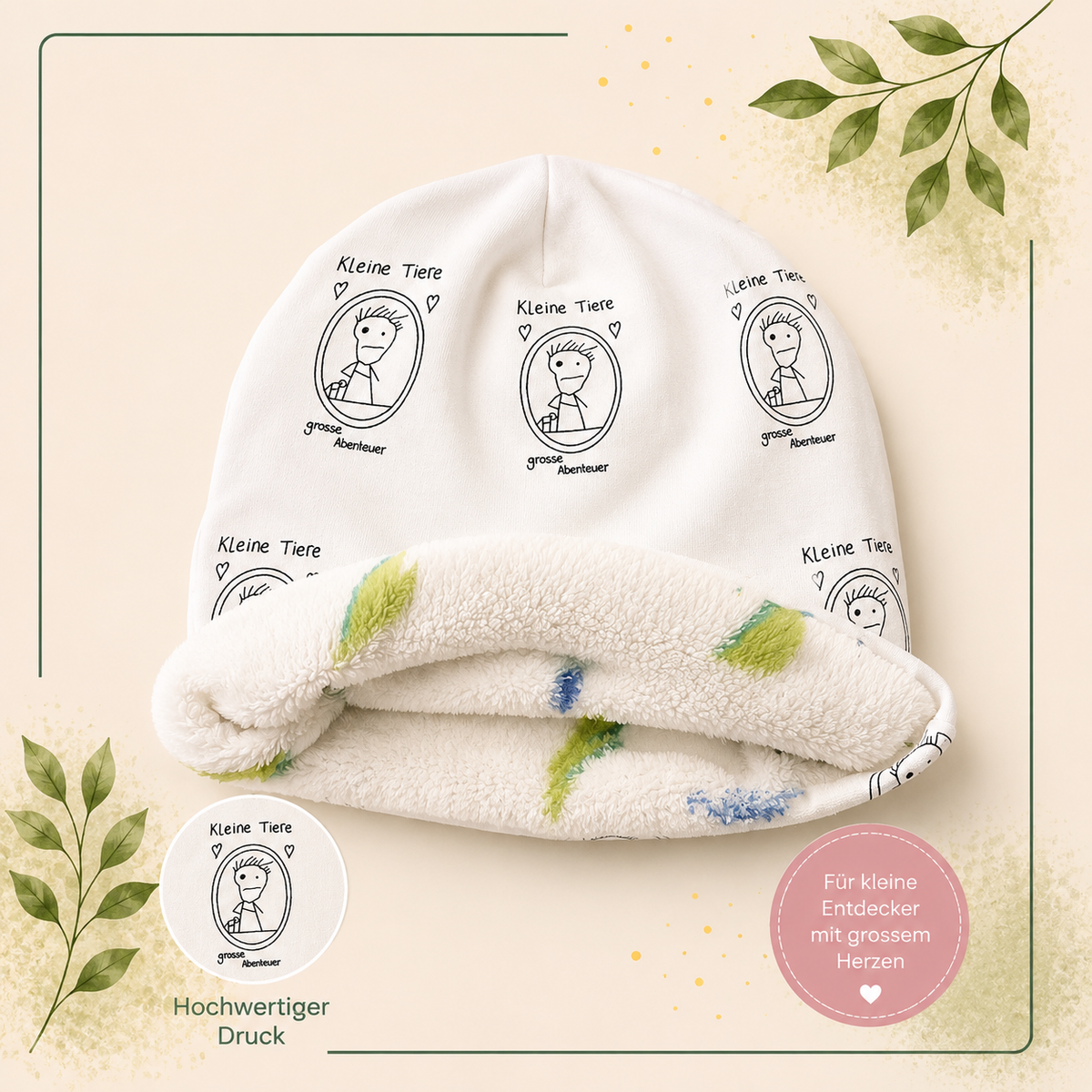 Kinder Beanie Weich und Bequem