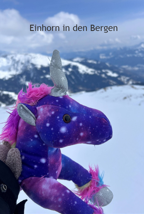 Kinderbuch - Einhorn in den Bergen